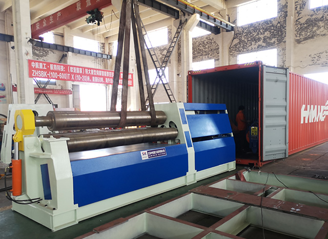 集裝箱四輥卷板機(jī) 集裝箱四輥卷板機(jī)